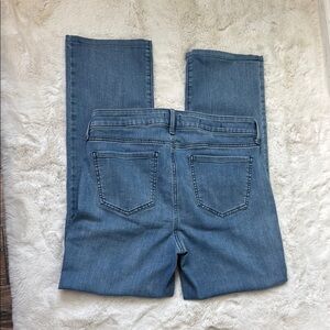 NYDJ light denim jeans, size 8
